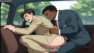 Multiracial Van Lovemaking Compilation Animation Anime porn Cartoon