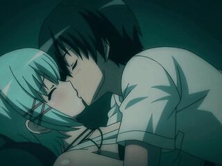 Nice-looking Hotty with Blue Hair Likes the Missionary Position