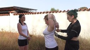 Bondage Walk Training for Roxy & Lilith - Part 1 mp4 HD