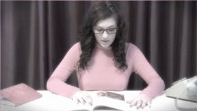 ASMR - Jenna Reid - Reading in Vibrator Chair