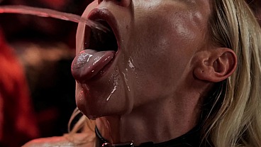 Sex-Starved Blonde After 6 Months Without Sex Gets Roughly Destroyed by Huge Cock in Motel - Facefuck, Anal, Piss Drinking & Cum Swallow - AI Generated