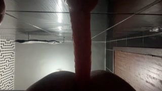 Kedoimath Onlyfans: A skinny twink stretching his boy pussy in a big 19cm dildo