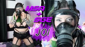 Leela Lapin Dons MSA + SGE Masks and Gives You JOI