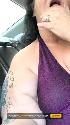 Like a Big Winner in Vegas Fucking in the Backseat Cumming