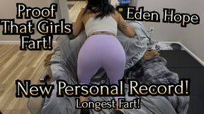Proof That Girls Fart Too!