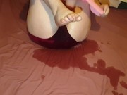 I wet the bed in my cute little Pyjamas and panties! Sooo warm! ;P