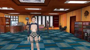 Curvy Brunette Tease Wows in Busty Fallout 4 Cosplay Fantasy Adventure