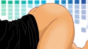 big titty goth girl cartoon - huge lil booty petite sexy woman.