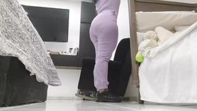 BBW Nurse Recorded By Amateur Camera