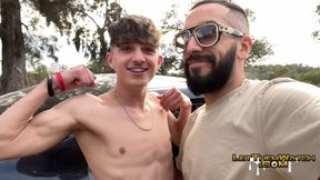 LetThemWatch Twink Raw Public Suck & Fuck Juven Almost Caught !