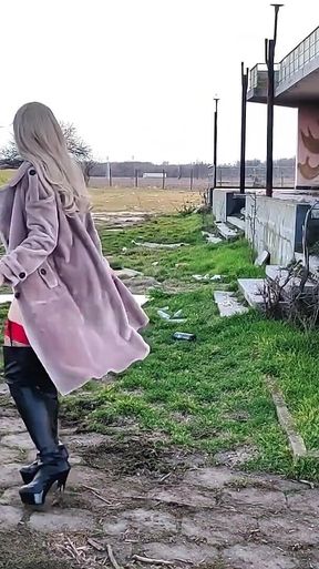 The Little Whore Undresses at the Old Stadium