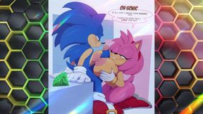 sonic x amy having fucking and dp