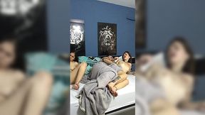 Lucky dude fucks one girl after another on exciting sex vacation