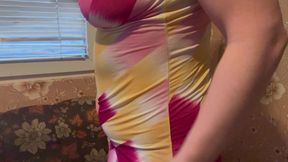 Eating everything, burping and farting