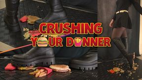 Crushing Your Dinner in High Fall Boots - Junk Food (Edited Double Version) - TamyStarly - Cock Balls Crush Trample, Shoejob, Bootjob, CBT, Ballbusting, Trampling, Stomping