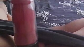 hugecockpumping: bdsm daddy transforms his big cock into a big sausage with toys!