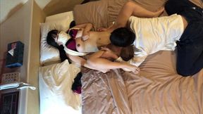 大◯生の同じサークルに入ってる彼女とドライブ言った後にラブホで童貞◯しのニッドを着てほしいと言われて言われるがままに、、