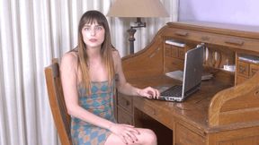 Minding Her Own Business, Lana Had No Idea That Bondage Was in Her Near Future! 1080p Version