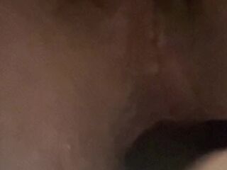 anal fucking solo during shower