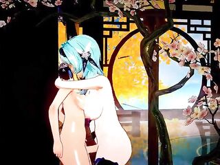 Genshin Impact Shemale hentai Anime R34 Animation Compilation