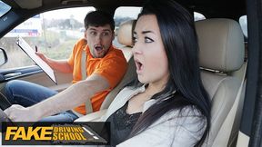 Zuzu Sweet Gets Spunk in Mouth for her Licence