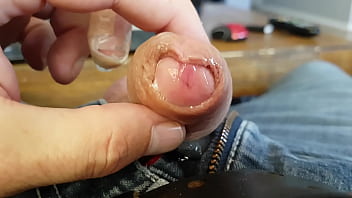 Jerking-off Cumshot Orgams Uncut Foreskin Big Amateur Cock