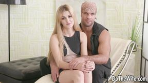 Pretty Housewife Liza Blacked Cuckolds Her Man