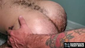 BAREBACKTHATHOLE Hairy Julian Torres Raw Riddes Hung Latino Romeo Davis
