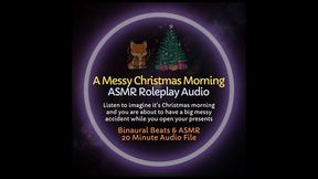 A Messy Christmas Morning - ASMR Diaper Roleplay Audio