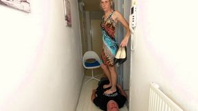 Danielle Trampling Bare Foot & Heels 9 (4K)