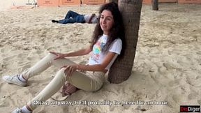 Stranded Wife Rescued By Stranger On Beach; Hotel Room S&#x6EE1;&#x8DB3; Session