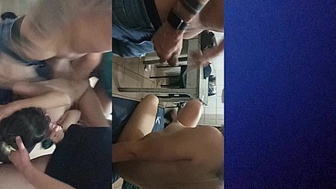 Levei a magrinha para fuder no vestiário da empresa