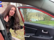 Rock Girl Late For Festival and Lets Taxi Driver Fuck Her For Discounted Ride