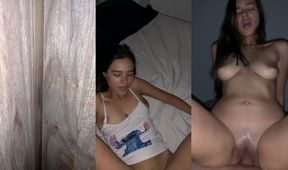 Unexpected Morning Surprise: Stepbrother's Wake-Up Call