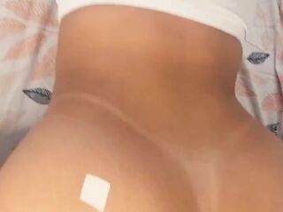 Dad's doxy wanna show him her fresh pants and get the cum inside