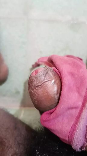 Hand job with the help of my neighbour sister&#039;s bra part-3