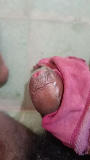 Hand job with the help of my neighbour sister&#039;s bra part-3