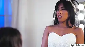 Asian Bride Get Her Pussy Licked And Banged By Ts Bestfriend - Korra Del Rio