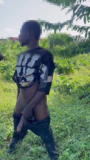 African 12 Inches Long BBC Cock