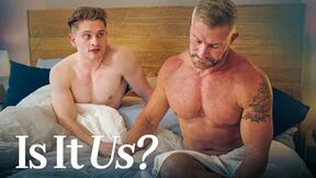 Older Man Unsure About Sexy Dorm Jock's Intentions