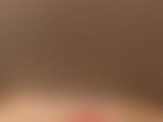 【素人自撮り】お風呂でシコシコ手コキオナニーでザーメン大量射精！