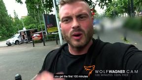 Priscilla's POV Blowjob in Public with Huge Cumshot - Real Outdoor Action