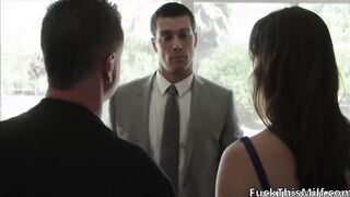 Husband Watches His Slut Wife Fuck The Big Dick Real Estate Agent