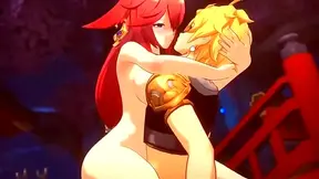 Blonde Wife Teases Horny Husband While Seducing His Best Friend – Anime Fantasy Gone Wild
