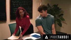 PURE TABOO Devastated Teacher Kiki D'Aire SPITROASTED By Cunning Students To Not Have Affair Exposed