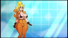 ana s auto fellatio [ futanari hentai game ] ep.1 futa with giant cock self blowjob and titjob !