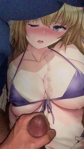 Jeanne d arc pillow bukkake