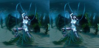 Jane Doe underwater tentacles & egg insertion - Virtual Reality