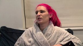 Colored hair Amber Deen takes it from behind by Jonny Cooer