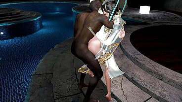 The Queen and BBC body gaurd - 3D Hentai - V532